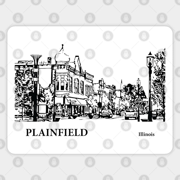 Plainfield Illinois Magnet by Lakeric